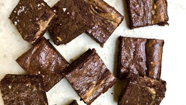 Banoffee Brown Butter Brownies