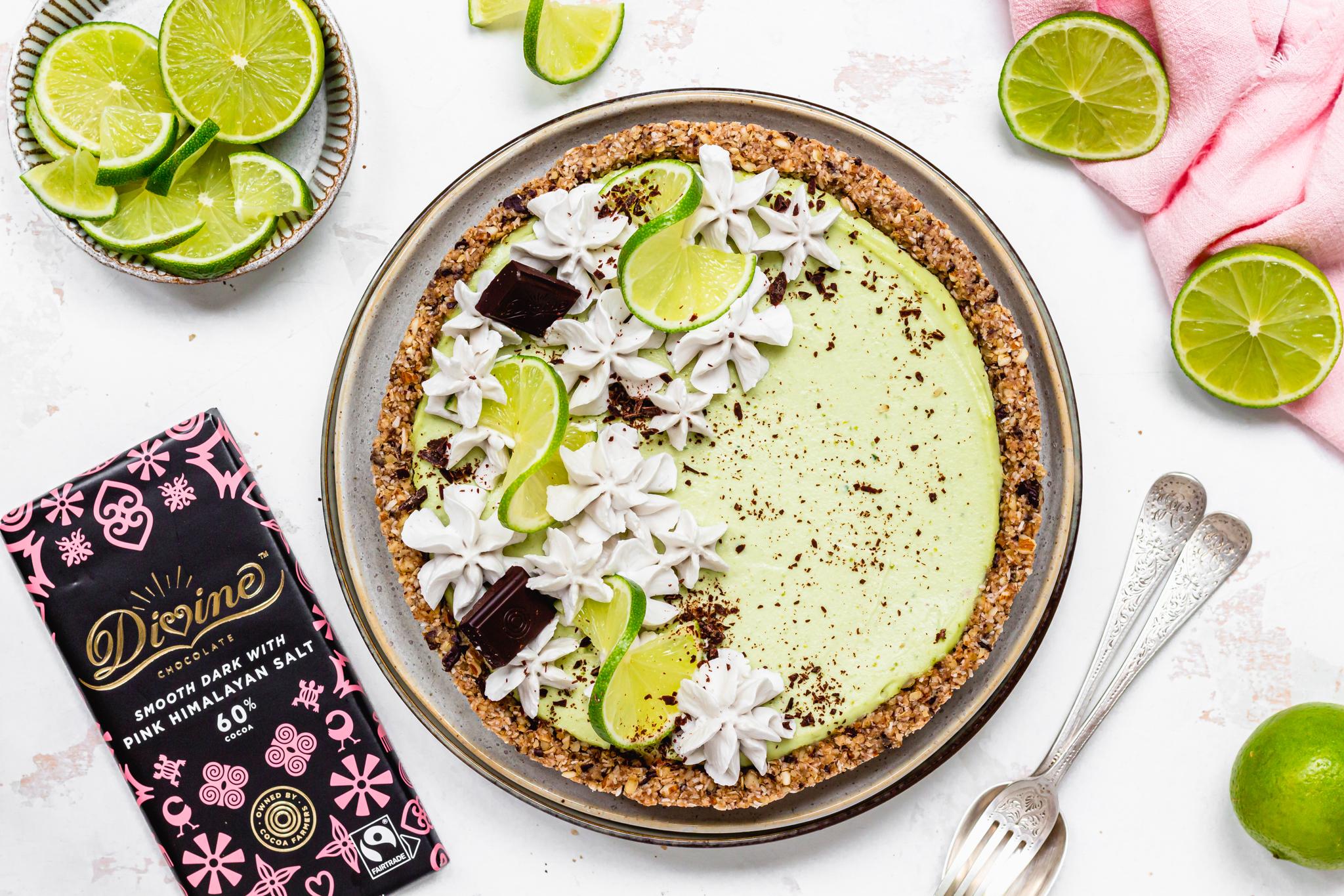 Chocolate Key Lime Tart