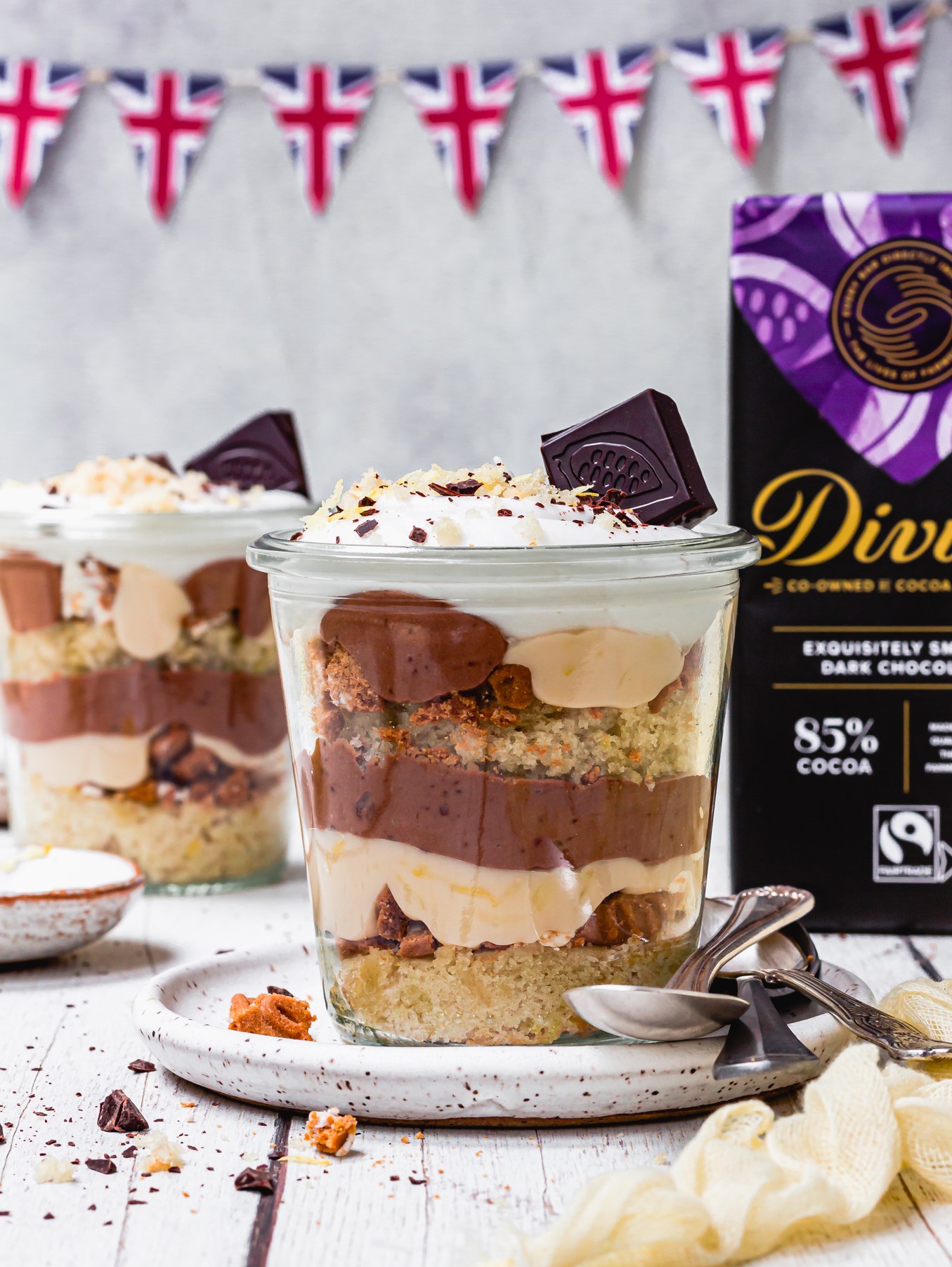 Chocolate Lemon Trifles