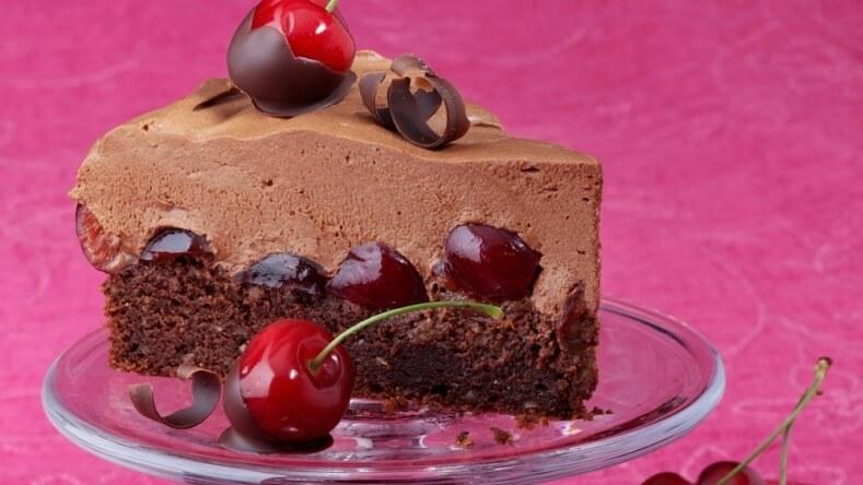 Divine Cherry and Chocolate Cake