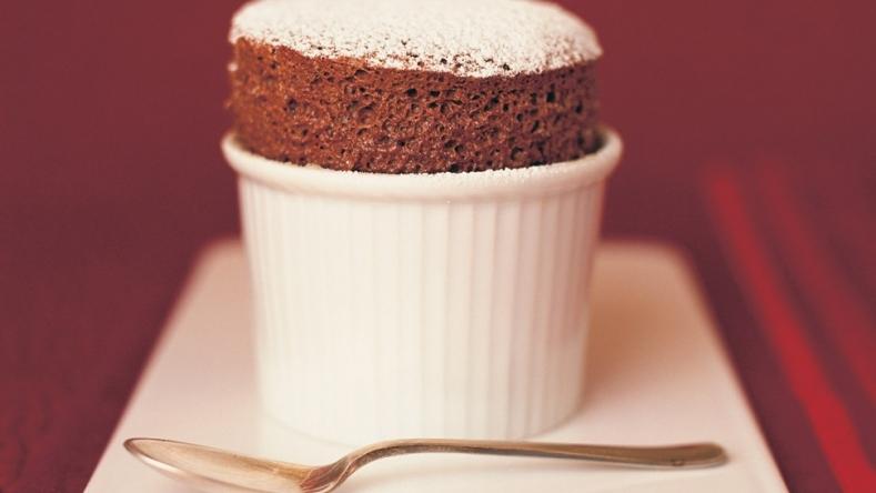 Hot Chocolate Coffee Soufflé