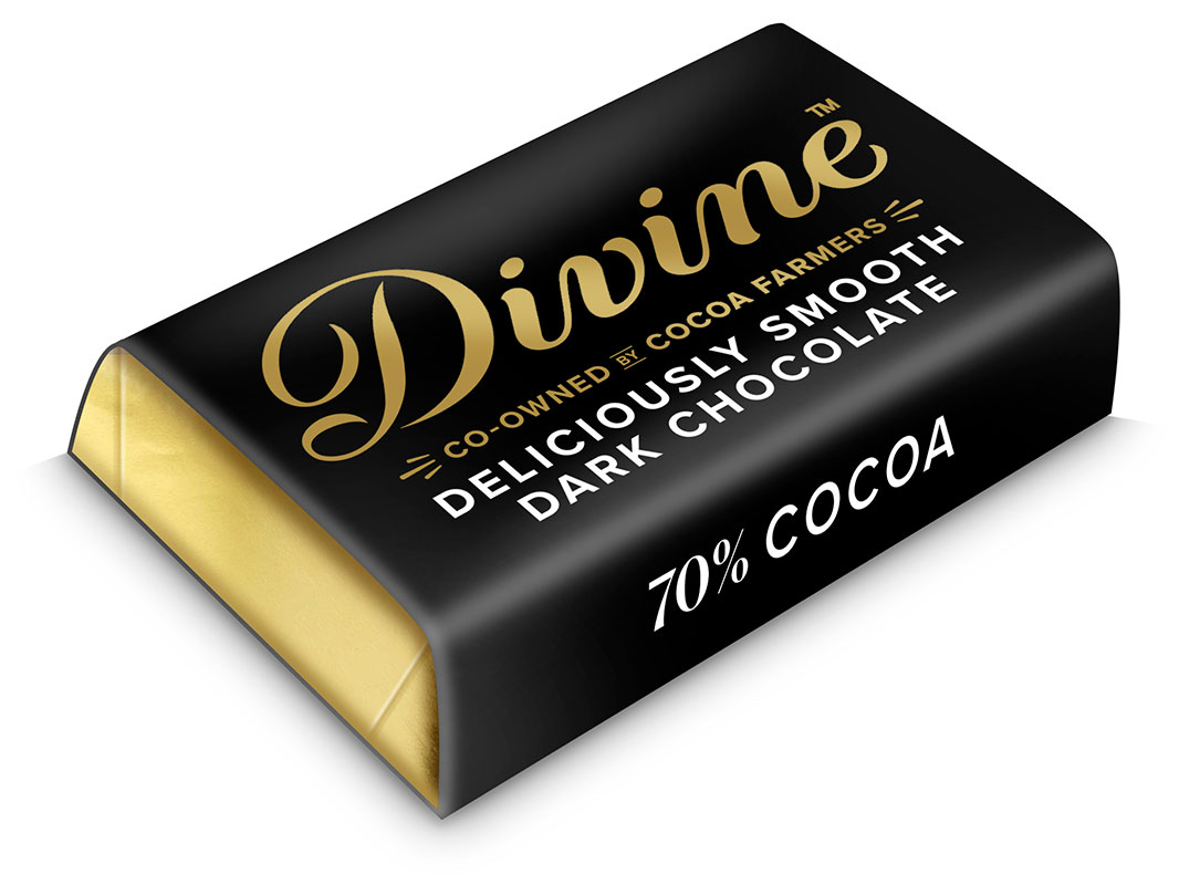 Divine 70% Dark Chocolate Mini Bars