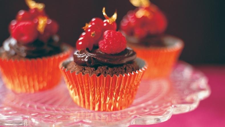 Rich Divine Chocolate Cupcakes