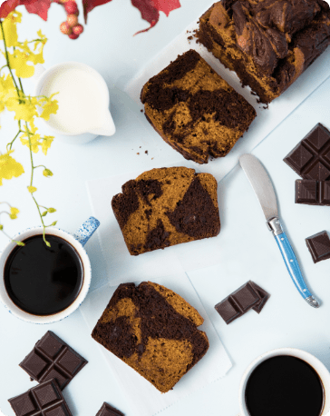 Pumpkin Chocolate Swirl Bread