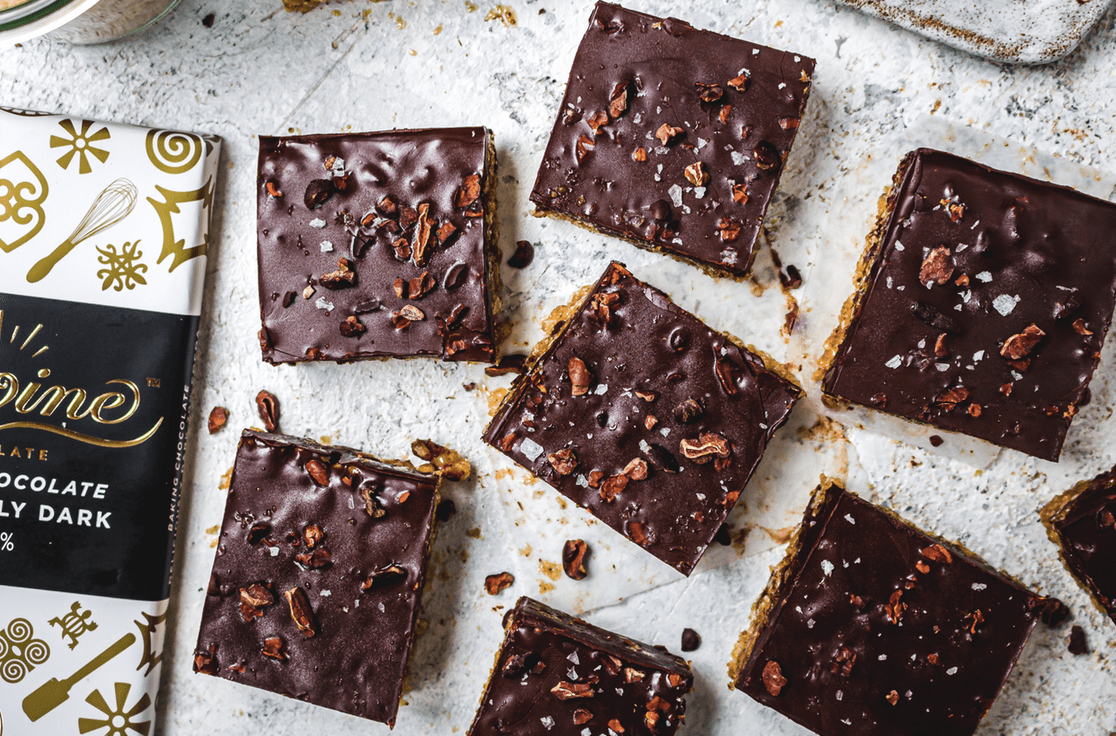 Chocolate Covered Rice Crispy Bars